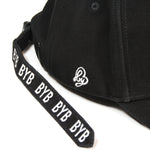 Load image into Gallery viewer, 【BYB AMSTERDAM】 LIMITED Vintage 6panel Longstrap BLACK

