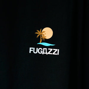 【FUGAZZI ByB】Palm logo Black Tshirts