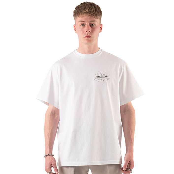 【FUGAZZI ByB】 New logo / Drugs White Tshirts
